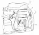 Fig. 01 - Belt clip for power tool