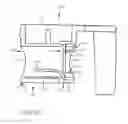 Fig. 10 - Disposable dental valve device having a socket end