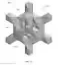 Fig. 02 - Anisotropic biocompatible lattice structure