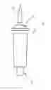 Fig. 01 - Piercing part for a medical infusion system