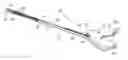 Fig. 01 - Medical drainage device with squeegee-based lumen cleaner and method of draining a biological fluid from the body of a patient