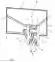 Fig. 08 - INDOOR BASKETBALL BACKBOARD HEIGHT ADJUSTABLE MOUNT