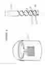 Fig. 04 - Superior paint and fluid stirring and blending device to push up heavier paint or fluid from the container's bottom to the top