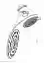 Fig. 13 - Combined shower head with cool water discharging function