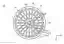 Fig. 01 - Polishing pad having grooves on bottom surface of top layer