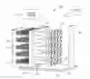 Fig. 01 - Vacuum tube object clamping array with conformable pads