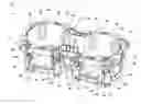 Fig. 01 - Cup holder assembly having stabilizers