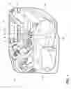 Fig. 02 - Cup holder assembly having stabilizers