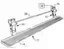 Fig. 01 - Linkage for retractable running board