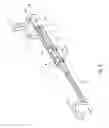 Fig. 03 - Uncoupling lever for rail car with biasing member