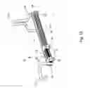 Fig. 12 - Uncoupling lever for rail car with biasing member