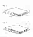 Fig. 02 - Arced rail for aircraft tray table