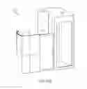 Fig. 28 - Aircraft door and privacy panel assemblies