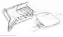 Fig. 01 - Aircraft tray table drawer