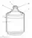 Fig. 01 - Bottle outer cover/liner for separating clean water/liquid and blocking off contaminants on outside surfaces while transferring the clean water/liquid from within the bottle into a reservoir or dispenser and keeping the contaminates away from the ambient environment during storage of use