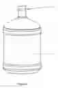 Fig. 09 - Bottle outer cover/liner for separating clean water/liquid and blocking off contaminants on outside surfaces while transferring the clean water/liquid from within the bottle into a reservoir or dispenser and keeping the contaminates away from the ambient environment during storage of use