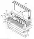 Fig. 01 - Knitting machine with electronic auxiliary component