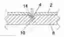 Fig. 01 - Apparatus, material and method of applying the same to garments in order to maintain a crease