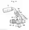 Fig. 12 - Control lever device for construction machine