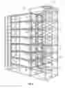 Fig. 06 - Building system to enable placement and removal of housing units within a support structure