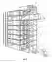 Fig. 07 - Building system to enable placement and removal of housing units within a support structure