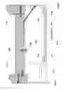 Fig. 12 - Extendable extruded door frame