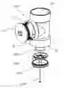 Fig. 01 - Non-return valve for flue gas venting and damper assembly for use therein