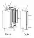 Fig. 04 - Door comprising a door frame and a recessed handle element, and a domestic refrigeration appliance comprising such a door