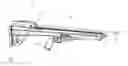 Fig. 01 - Arrow gun with controlled retention force and barrel vibration damping