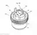 Fig. 40 - End member, photoreceptor drum unit, and process cartridge