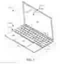 Fig. 02 - Metal and plastic composite keyboard