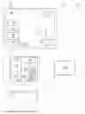 Fig. 01 - System and methods for determining location of consumer product displays with wireless beacons using known wireless beacon locations