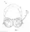 Fig. 02 - Eyewear accommodating headset with audio compensation