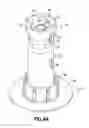 Fig. 10 - Vial stabilizer base with vial adapter