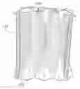 Fig. 01 - Industrial coating application filter with pleated support