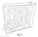 Fig. 30 - Industrial coating application filter with pleated support