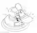 Fig. 01 - PNEUMATIC ANGLE GRINDER HAVING IMPROVED GRIP STRUCTURE