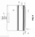 Fig. 08 - ADDITIVE MANUFACTURING SYSTEM WITH A CHANNELED STARTER PIECE AND METHOD OF PRINTING A 3D PART UTILIZING THE STARTER PIECE
