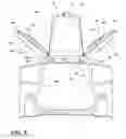 Fig. 06 - Head restraint with hidden storage receptacles