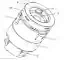 Fig. 01 - Electric tinfoil-cutting device for automatic corkscrews
