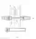 Fig. 07 - SOLUTION FOR THE MUTUAL FASTENING OF COMPONENT PARTS OF A CLOSING SYSTEM, IN PARTICULAR FOR DOORS/ WINDOWS