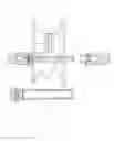Fig. 08 - SOLUTION FOR THE MUTUAL FASTENING OF COMPONENT PARTS OF A CLOSING SYSTEM, IN PARTICULAR FOR DOORS/ WINDOWS