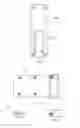 Fig. 09 - Angle-adjustable positioning and self-closing hinge for highly sealed door