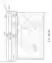 Fig. 35 - Partition mounting systems, partition assembly kits, double-sided adhesive tape and methods of installation and application