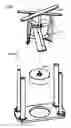 Fig. 07 - Water turbine support structure