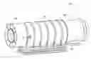 Fig. 01 - Fan inlet diffuser housing with conductive composite body