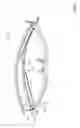 Fig. 09 - Head-worn display apparatus having flexible stems