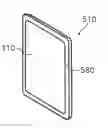 Fig. 01 - Display device having a compact peripheral region