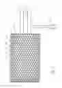 Fig. 07 - Electrode array for a dielectrically impeded plasma treatment