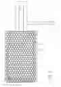 Fig. 08 - Electrode array for a dielectrically impeded plasma treatment